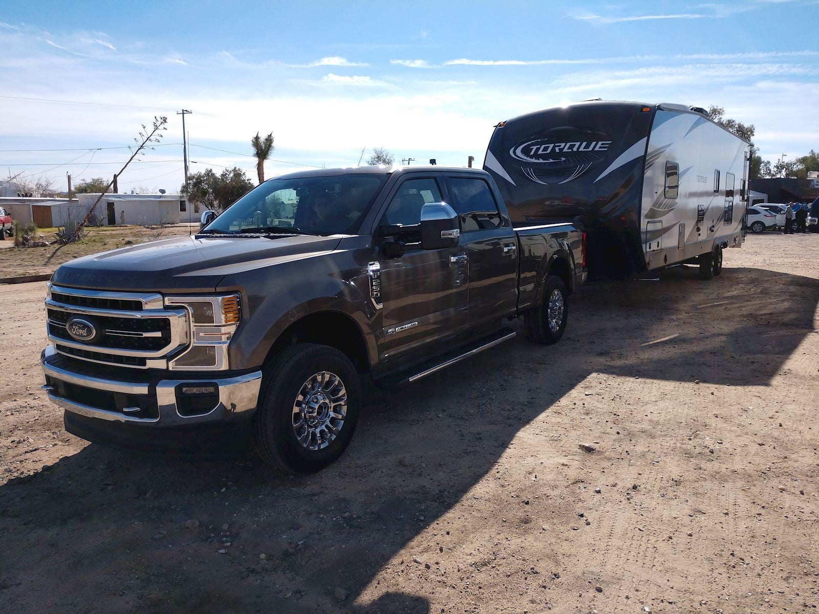 2020 Ford F-250 Super Duty trailer hauling capabilities