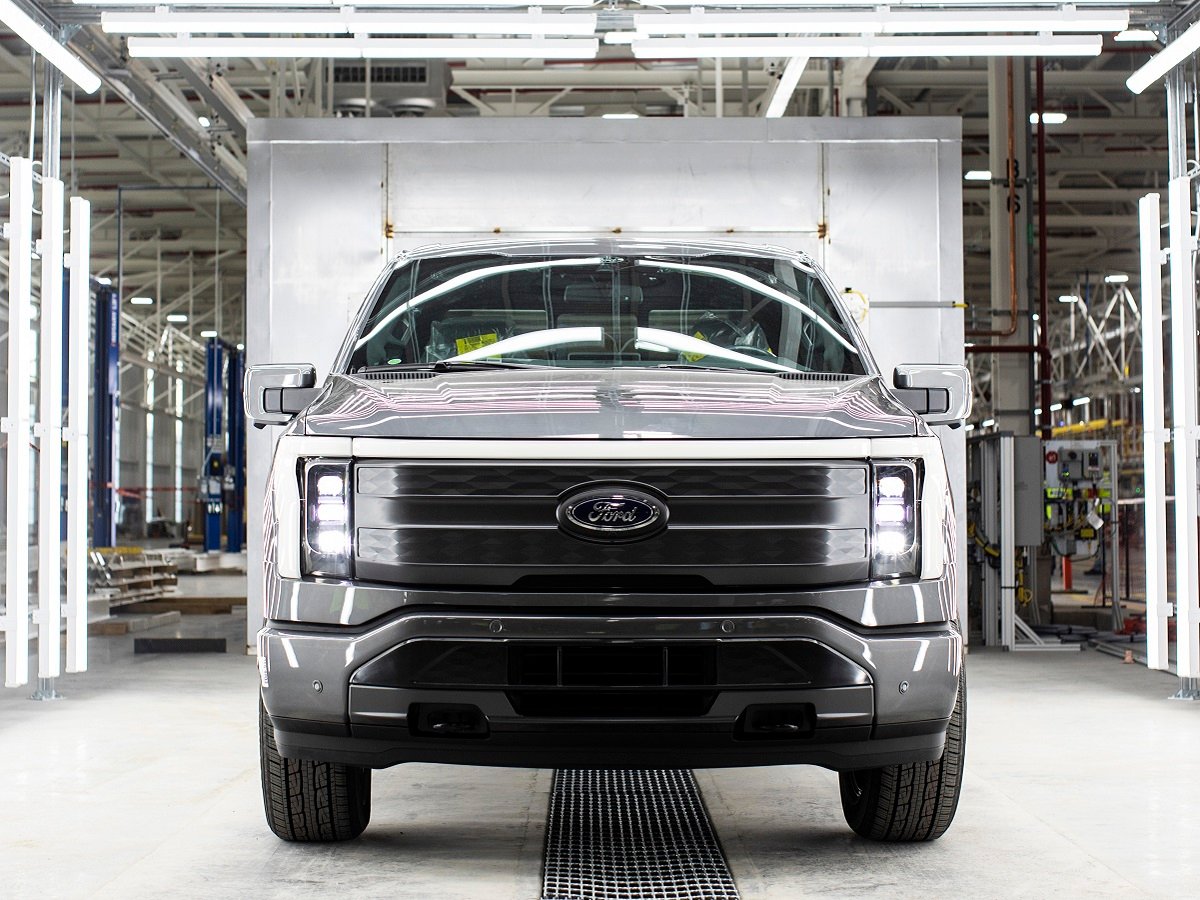 2022 Ford F-150 Lightning Production at Rouge Electric Vehicle Center