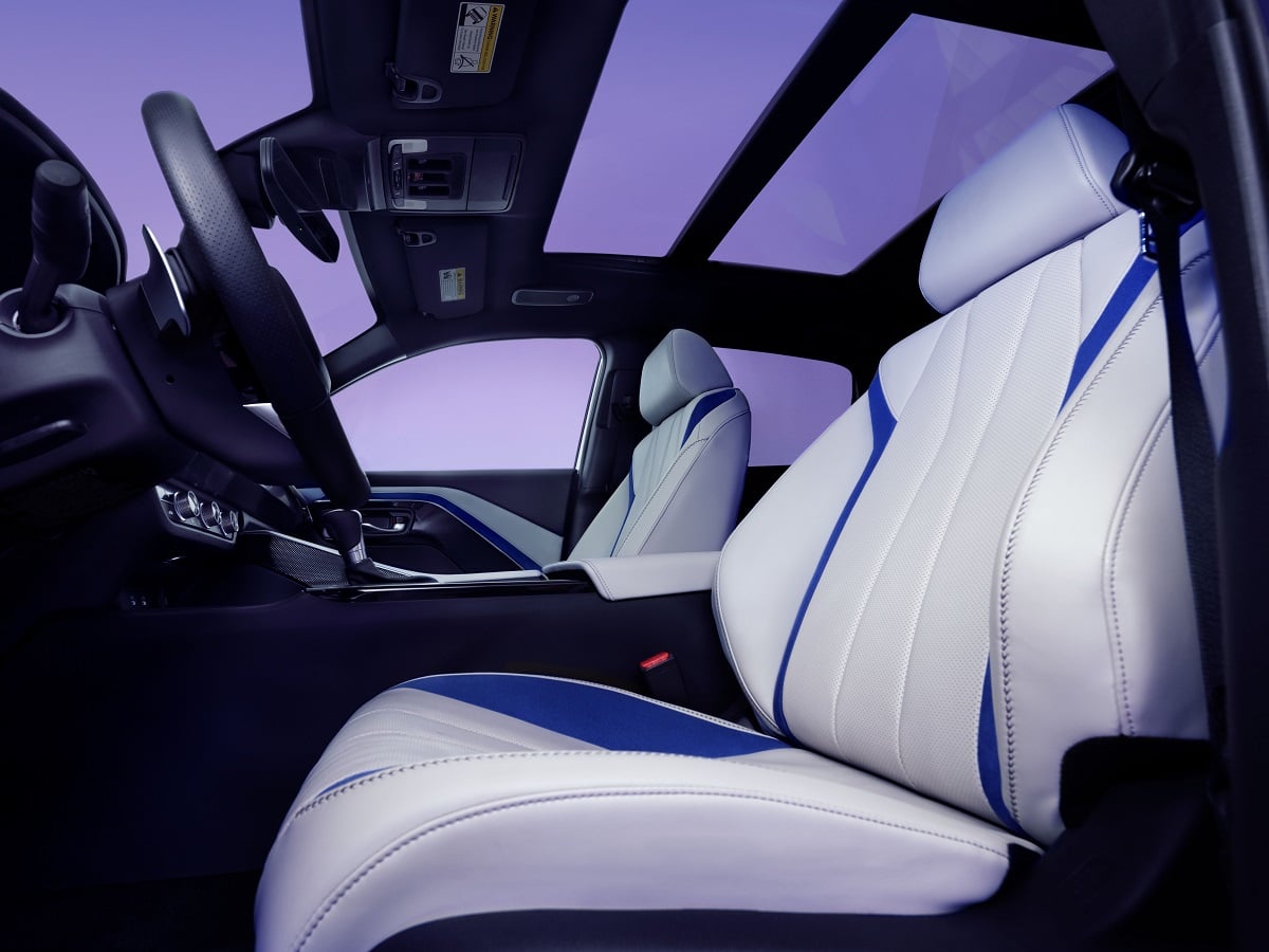 2025 Acura ADX A-Spec with Advance Package White Front Seats