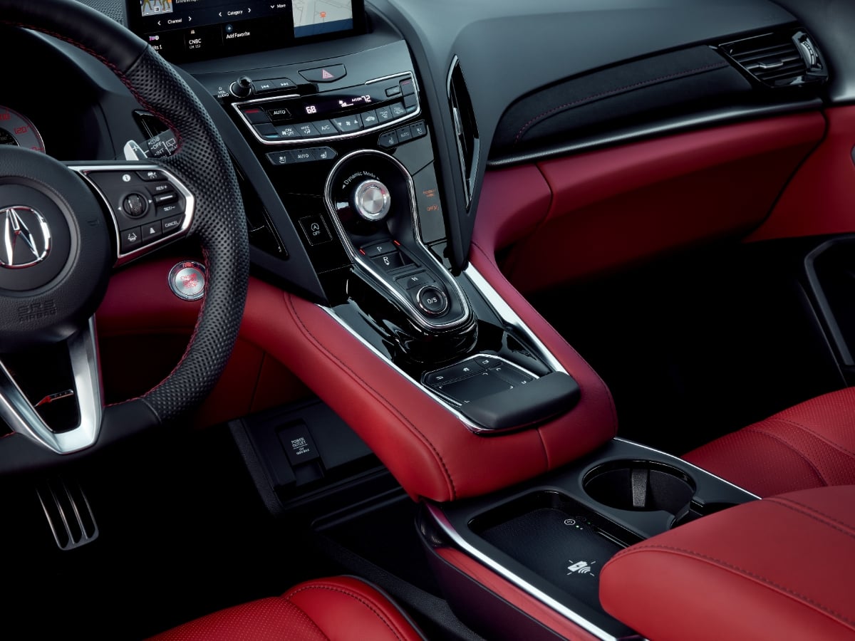 2025 Acura RDX A-Spec with Advance Package Red Interior Dashboard