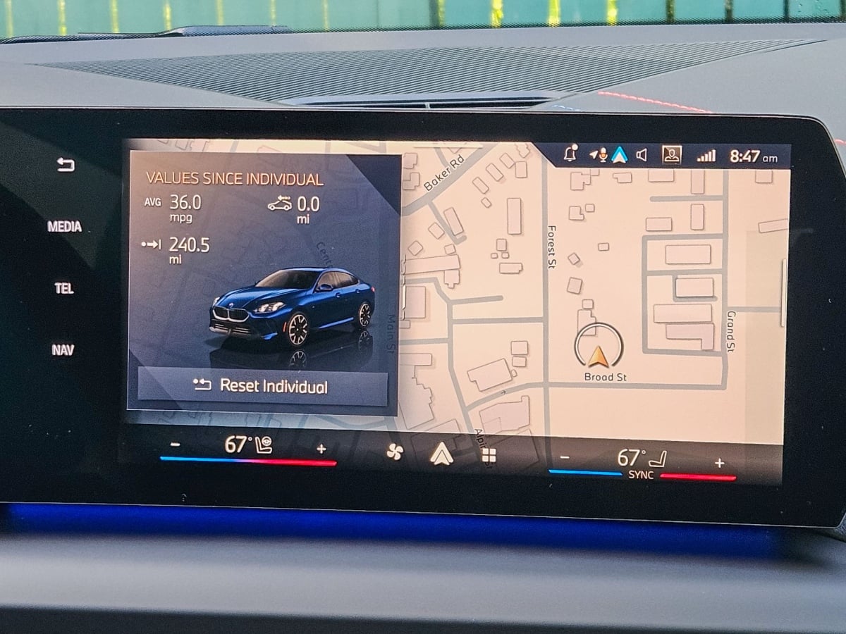 2025 BMW 2 Series Gran Coupe 228i xDrive Infotainment System