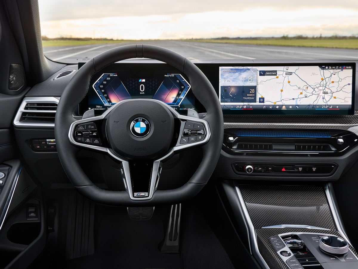 2025 BMW 3 Series Interior Dashboard European Model