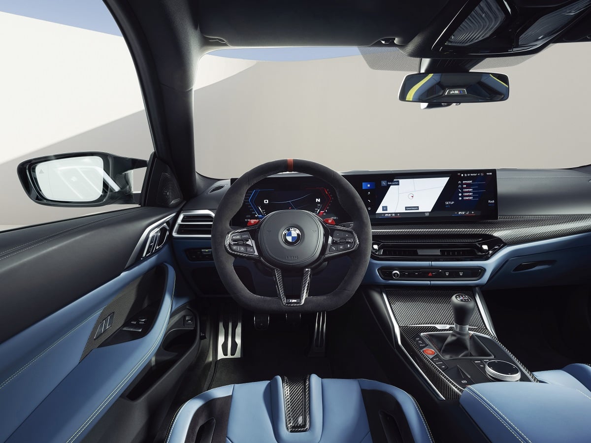 2025 BMW M4 Coupe Interior Dashboard European Model