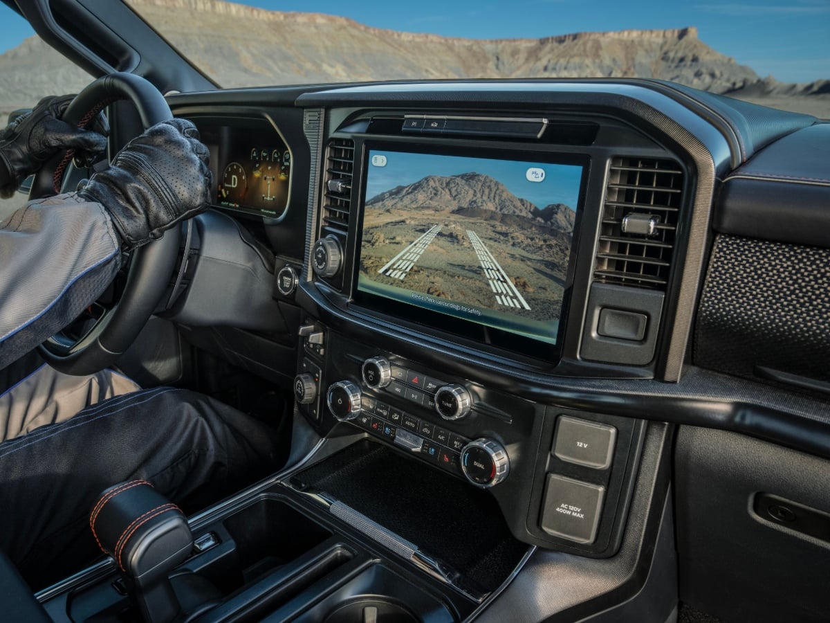 2025 Ford F-150 Raptor R Interior Dashboard Infotainment System
