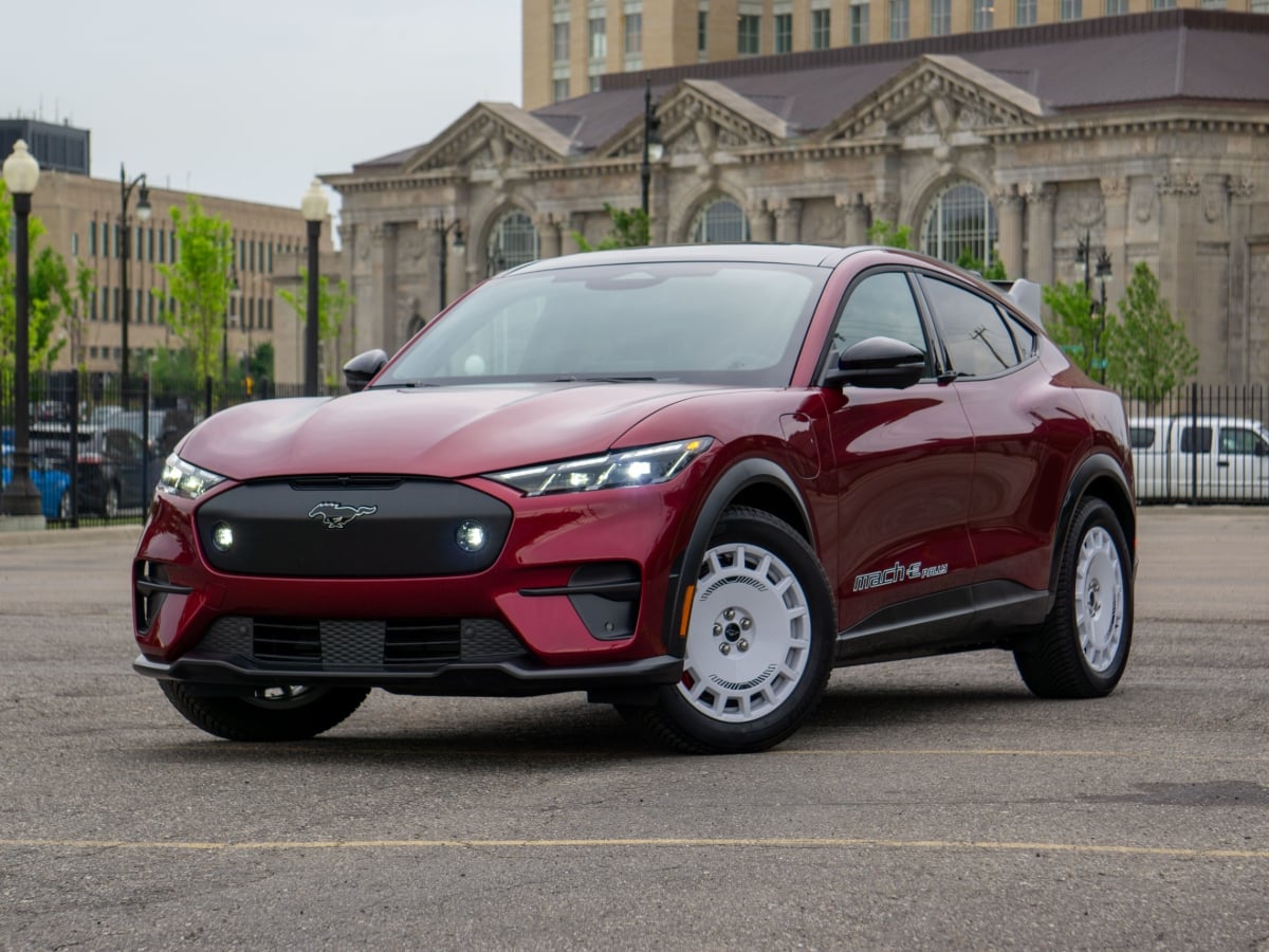 2025 Ford Mustang Mach-E Front Quarter View