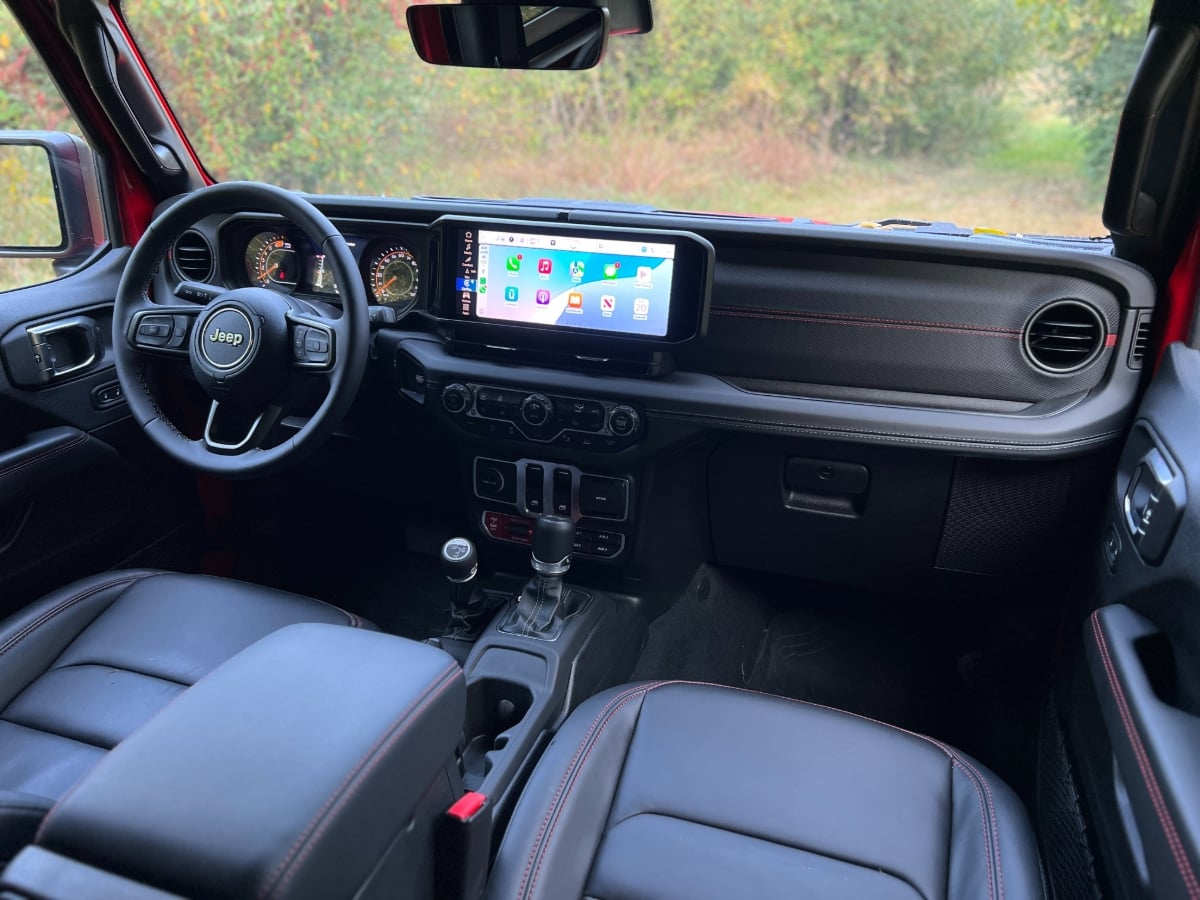 2025 Jeep Wrangler Rubicon X Interior Dashboard