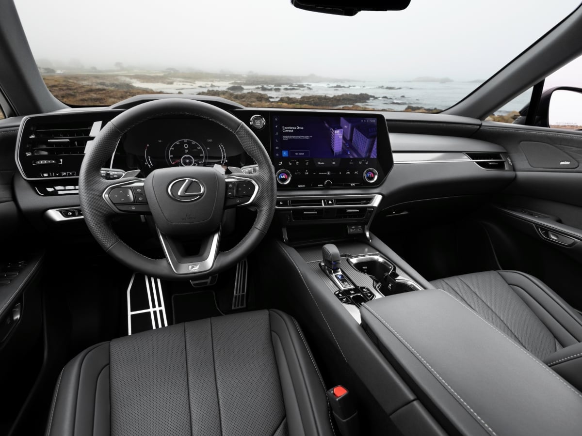 2025 Lexus RX 350 F Sport Handling AWD Grecian Water Interior Dashboard