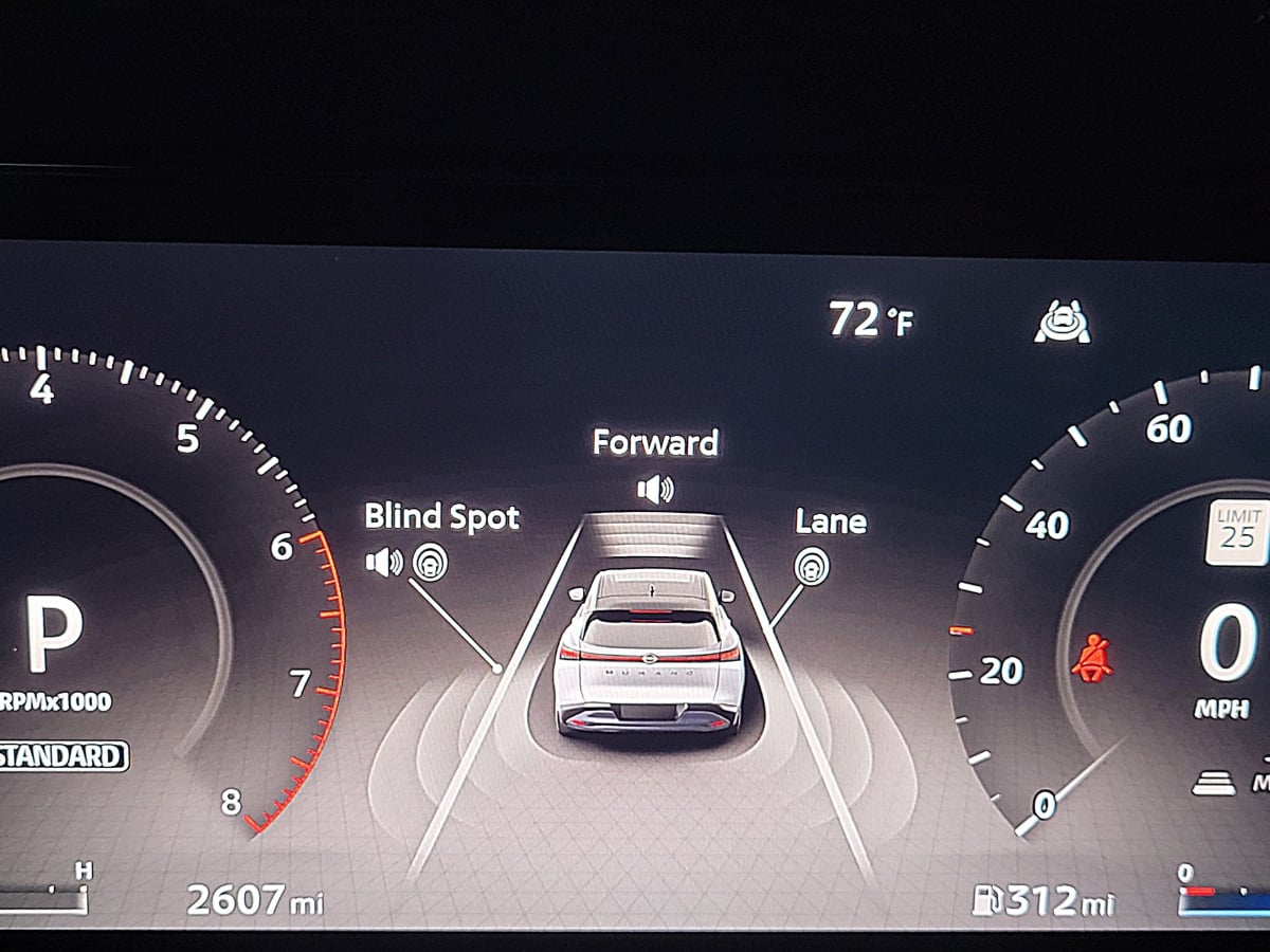 2025 Nissan Murano Safety Features