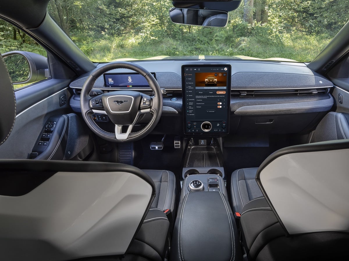 2026 Ford Mustang Mach-E Rally Interior Dashboard