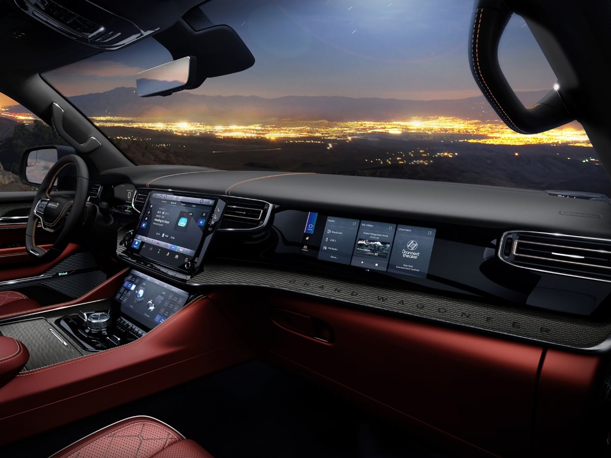 2026 Jeep Grand Wagoneer Interior Dashboard