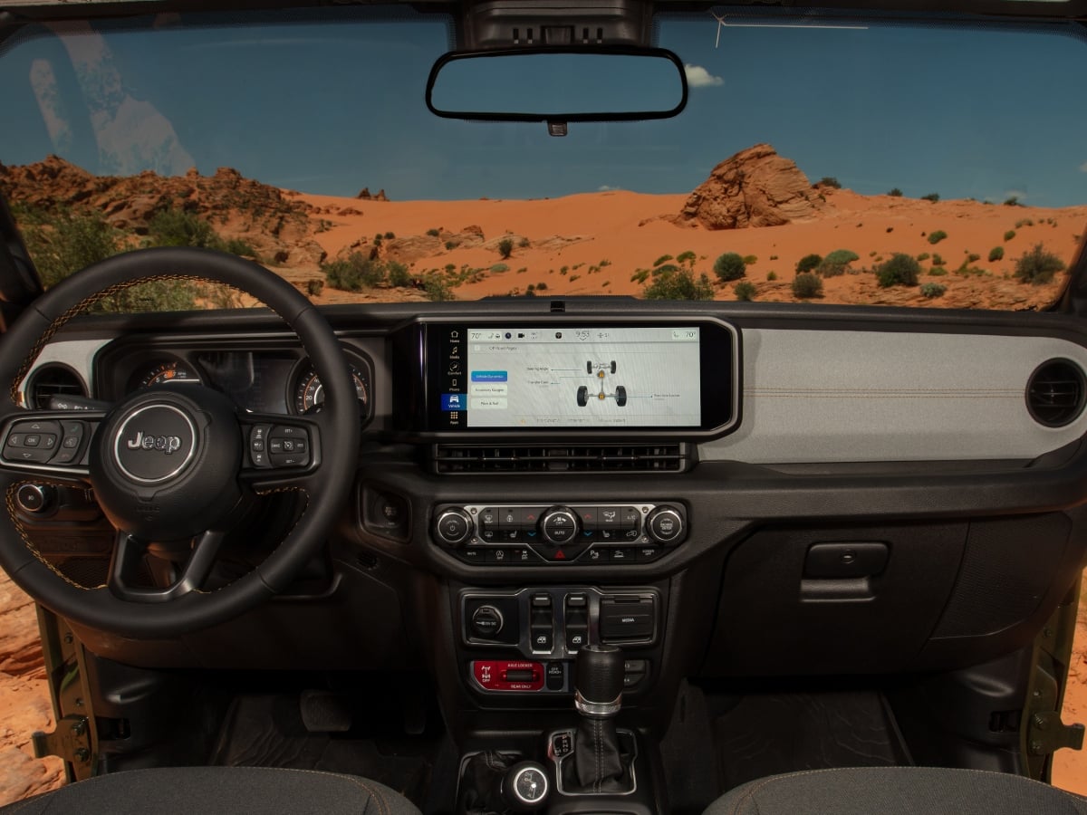 2026 Jeep Wrangler Willys Two-Door Interior Dashboard