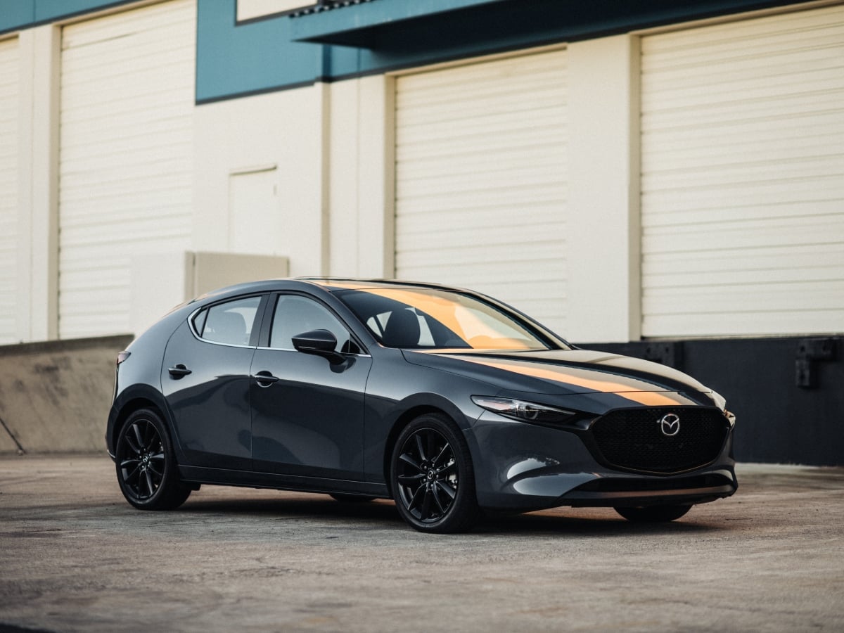 2026 Mazda Mazda3 Hatchback Front Quarter View