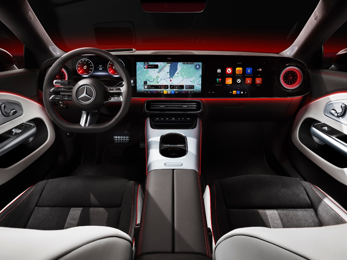 2026 Mercedes-Benz CLA Interior Dashboard European model