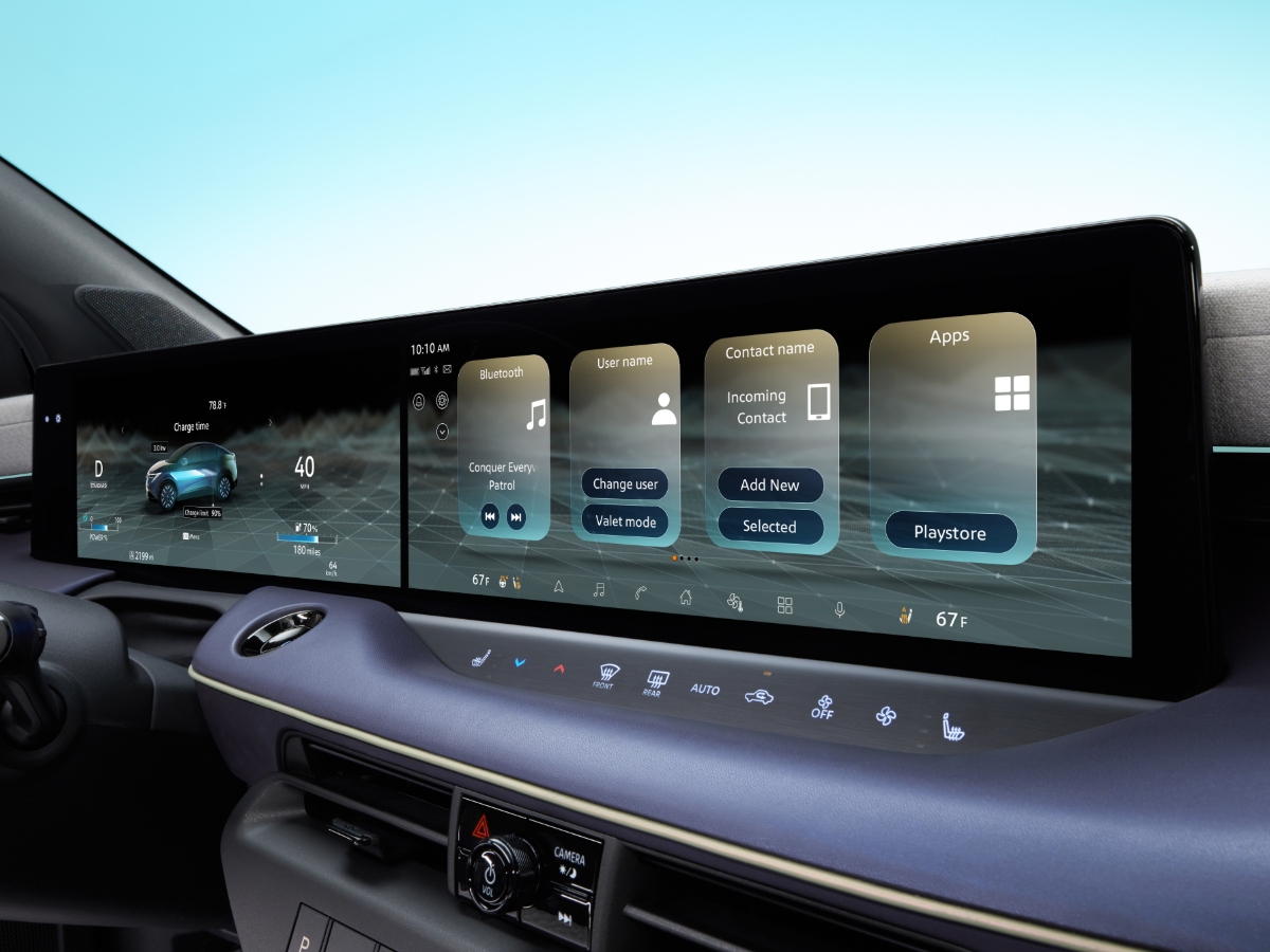 2026 Nissan Leaf Infotainment Touchscreen
