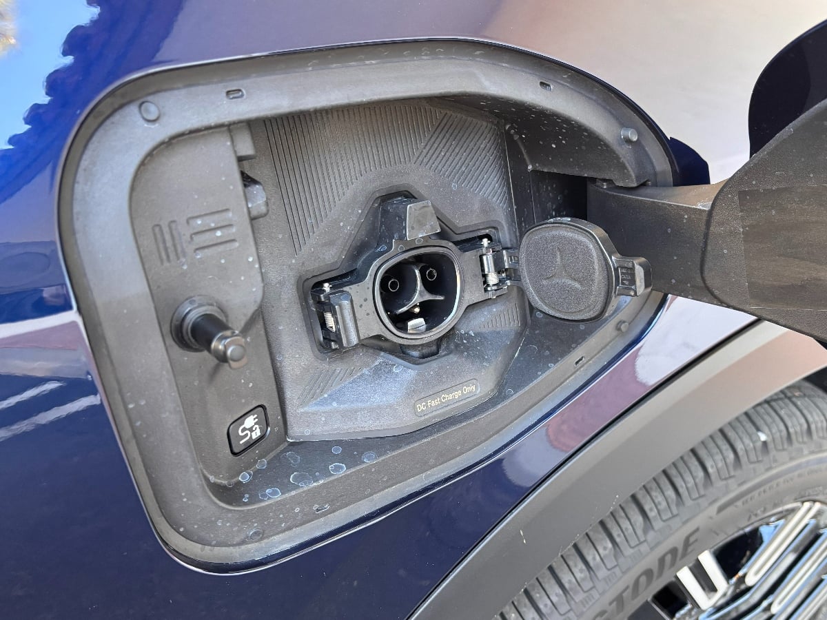 2026 Nissan Leaf Platinum+ NACS Charging Port