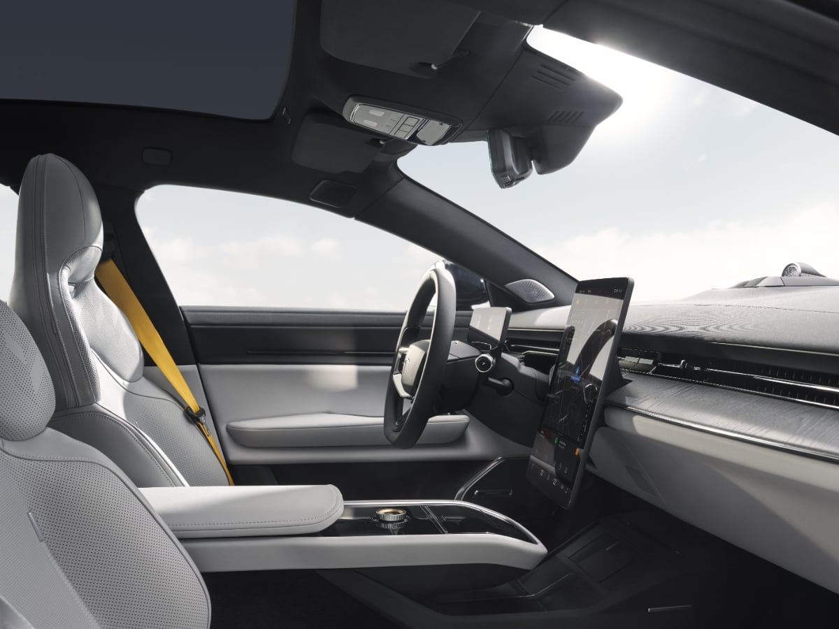 2026 Polestar 5 Interior Dashboard Front Seats