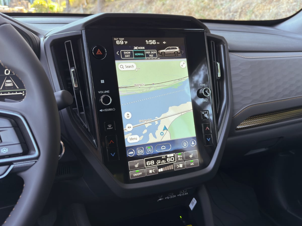 2026 Subaru Forester Wilderness Infotainment System