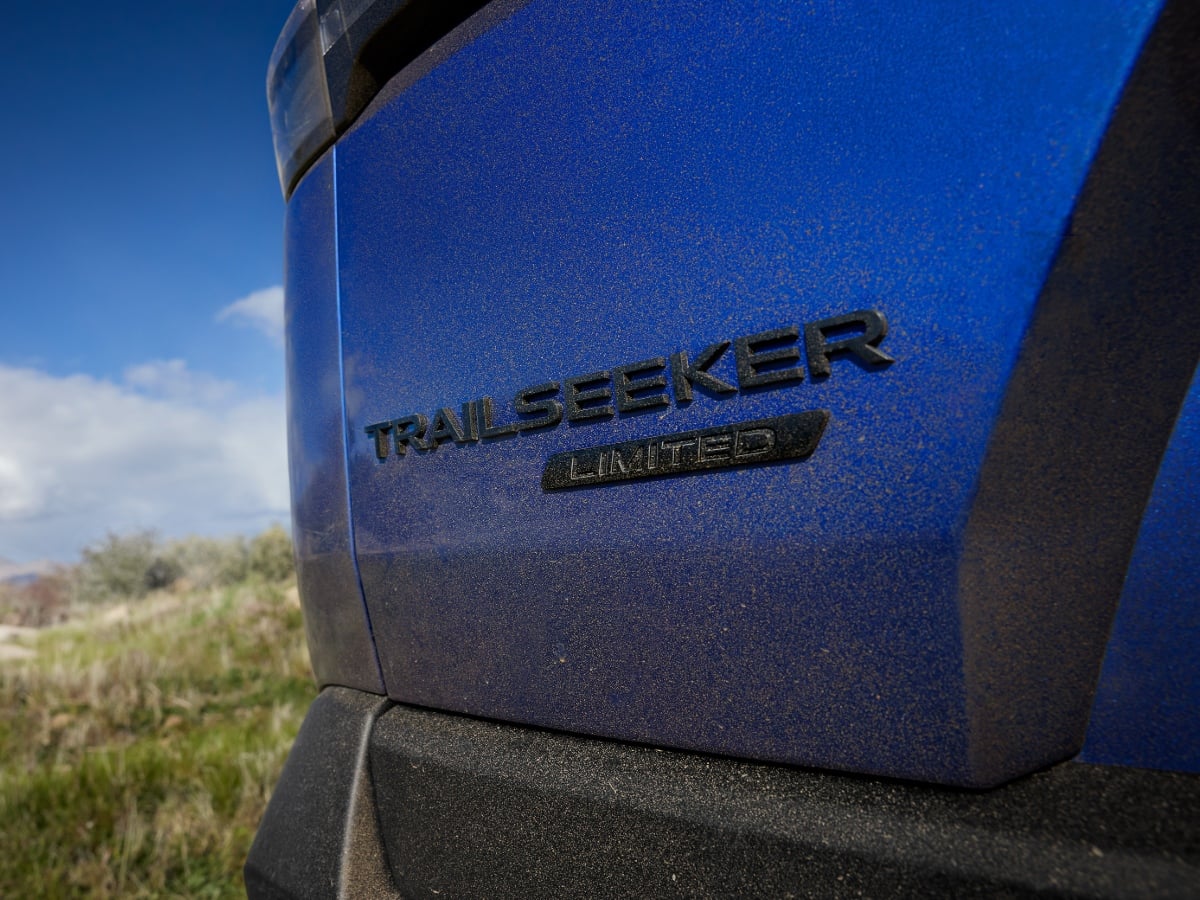 2026 Subaru Trailseeker Limited Blue Rear Badging