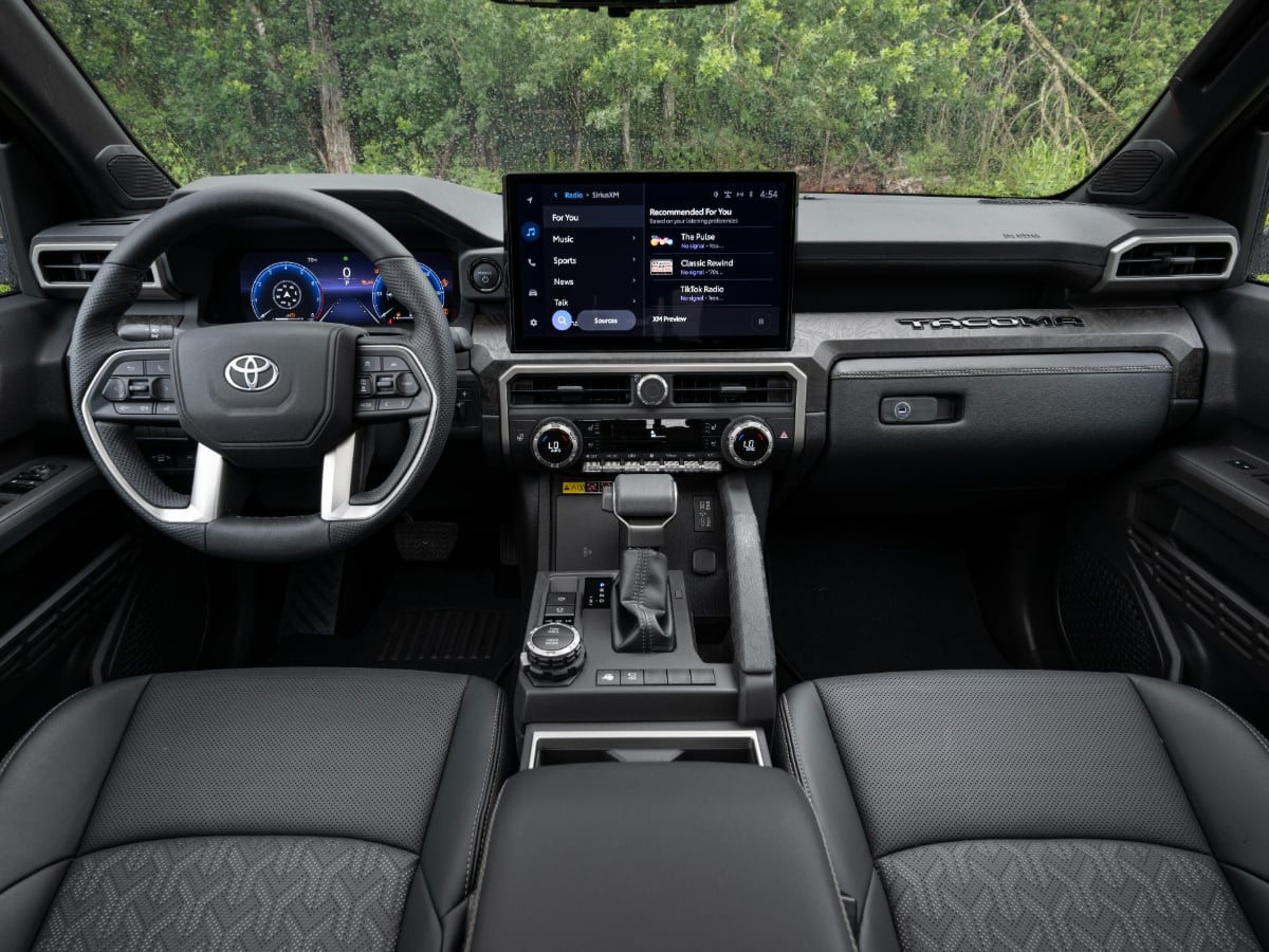 2026 Toyota Tacoma Limited Interior Dashboard