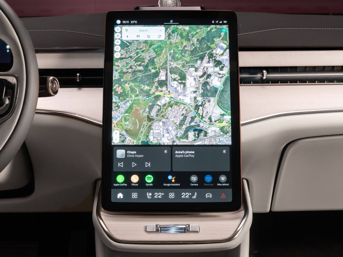 2026 Volvo ES90 Infotainment Touchscreen