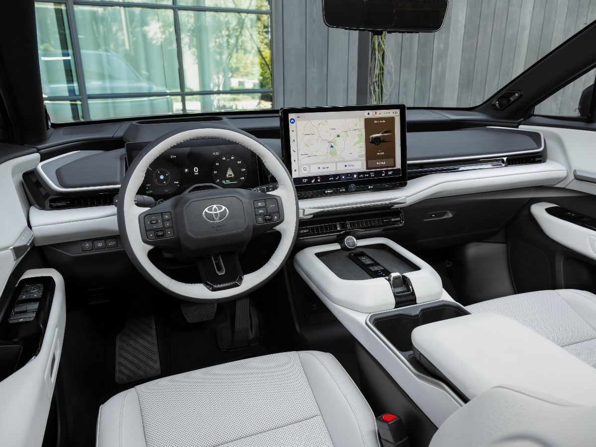 2027 Toyota Highlander Limited Misty Gray Interior Dashboard