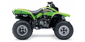 2004 Kawasaki KSF250A17 KFX MOJAVE Options and Equipment