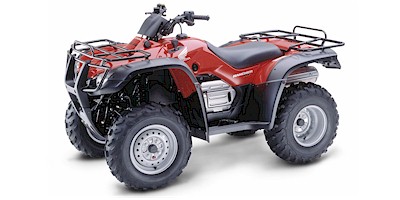 2004 Honda TRX400FA4 FT RNCHR AT Prices and Specs