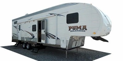 puma unleashed toy hauler 5th wheel