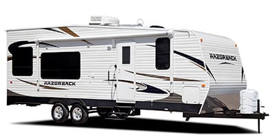 2013 Razorback by Dutchmen Toy Hauler Series M-2950 Specs and