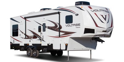 2014 Voltage V Toy Hauler Series M-3605 Specs and Standard