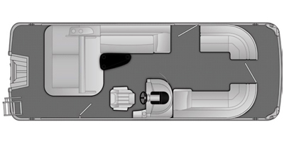 2019 Bennington Pontoons G Series 22 GSB(*) Standard Equipment