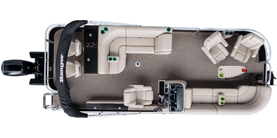 2019 Ranger Boats Reata Pontoon Series 223FC(**) Standard Equipment ...