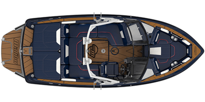 2021 Malibu Boats WAKESETTER 20 VTX(**) Standard Equipment, Boat