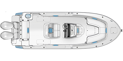 2024 Robalo R270/CC Standard Equipment, Boat Value, Boat Price
