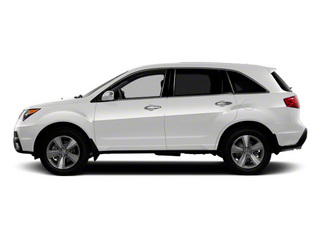 Bellanova White Pearl 2012 Acura MDX Pictures MDX Utility 4D Advance DVD AWD photos side view