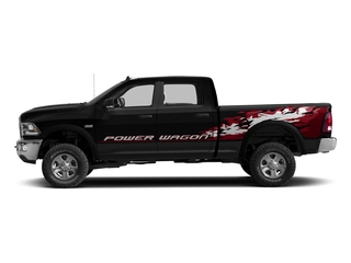 Brilliant Black Crystal Pearlcoat 2016 Ram 2500 Pictures 2500 Crew Power Wagon SLT 4WD photos side view