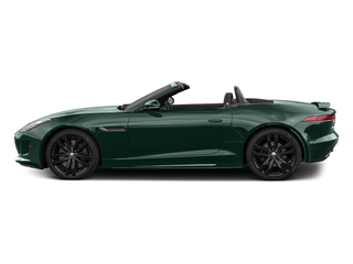 British Racing Green Metallic 2017 Jaguar F-TYPE Pictures F-TYPE Convertible 2D S AWD V6 photos side view