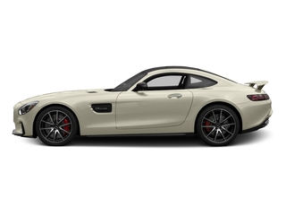 Diamond White Metallic 2017 Mercedes-Benz AMG GT Pictures AMG GT S 2 Door Coupe photos side view