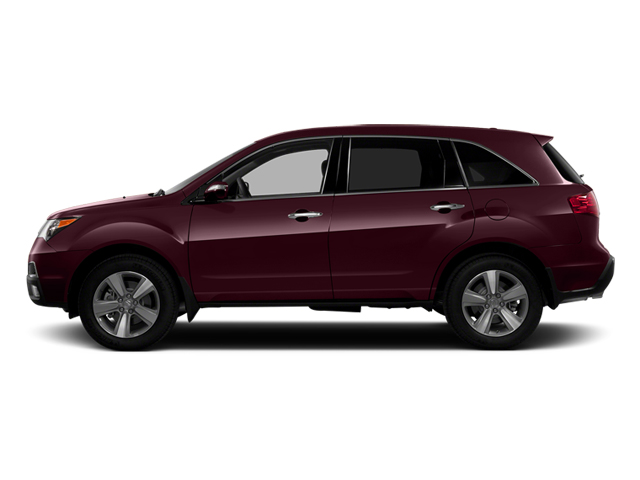 Dark Cherry Pearl 2013 Acura MDX Pictures MDX Utility 4D AWD V6 photos side view