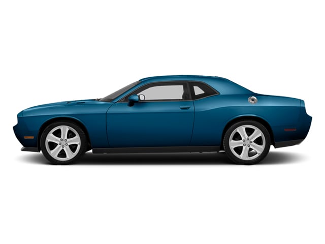 Jazz Blue Pearl 2013 Dodge Challenger Pictures Challenger Coupe 2D R/T V8 photos side view