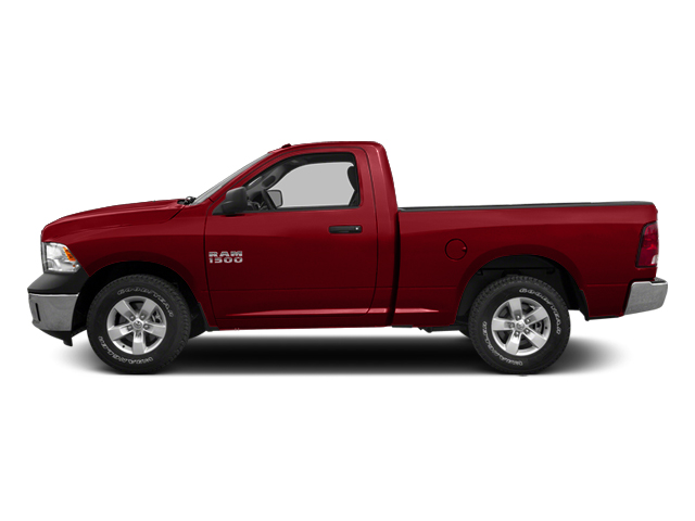 Bright Red 2014 Ram 1500 Pictures 1500 Regular Cab Tradesman 2WD photos side view