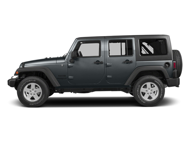 Anvil Clear Coat 2014 Jeep Wrangler Unlimited Pictures Wrangler Unlimited Utility 4D Unlimited Sport 4WD V6 photos side view