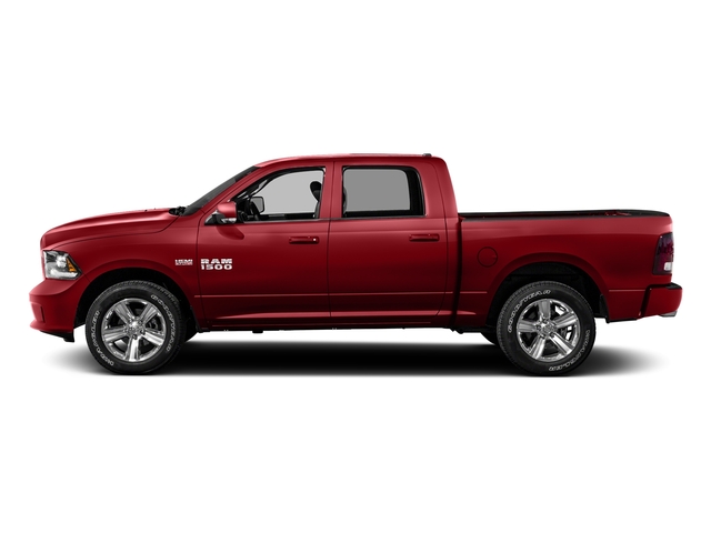 Bright Red 2016 Ram 1500 Pictures 1500 Crew Cab SLT 4WD photos side view