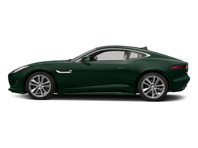 British Racing Green Metallic 2017 Jaguar F-TYPE Pictures F-TYPE Coupe 2D S AWD V6 photos side view