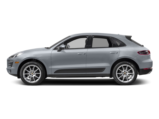 Rhodium Silver Metallic 2017 Porsche Macan Pictures Macan Utility 4D AWD I4 Turbo photos side view