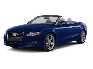Deep Sea Blue Pearl 2010 Audi A5 Pictures A5 Convertible 2D photos front view