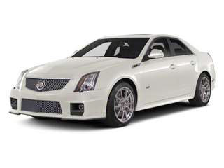 White Diamond Tricoat 2011 Cadillac CTS-V Sedan Pictures CTS-V Sedan 4D V-Series photos front view