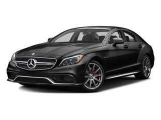 Obsidian Black Metallic 2016 Mercedes-Benz CLS Pictures CLS Sedan 4D CLS63 AMG S AWD V8 photos front view