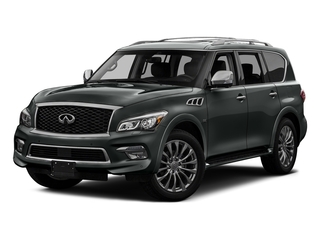 Graphite Shadow 2017 INFINITI QX80 Pictures QX80 Utility 4D Signature AWD V8 photos front view