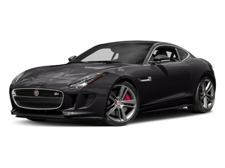 Ultimate Black Metallic 2017 Jaguar F-TYPE Pictures F-TYPE Coupe 2D S British Design Edition V6 photos front view